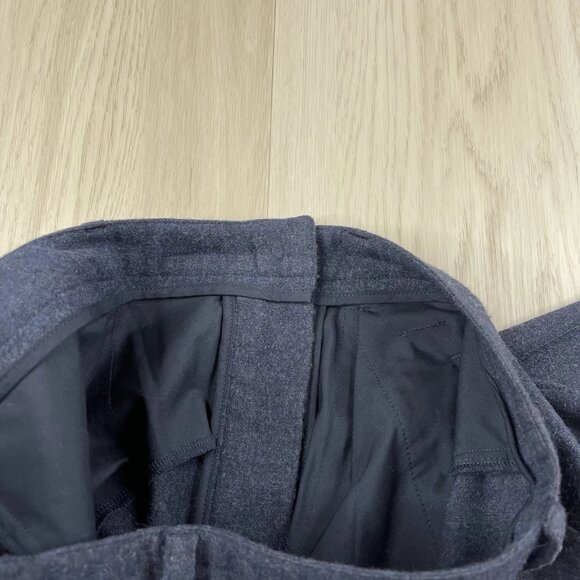 Sibel Saral Pants Trousers Wool Blend Cropped Bottom Edge Women’s Size XS Italy - Picture 9 of 13